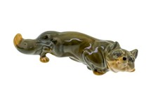 Vintage Szeiler Studio Pottery Fox. 1960's