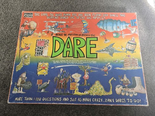 Dare board game - dare, 1986