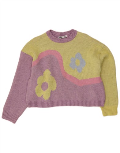 Zara womens graphic crew neck - zara,