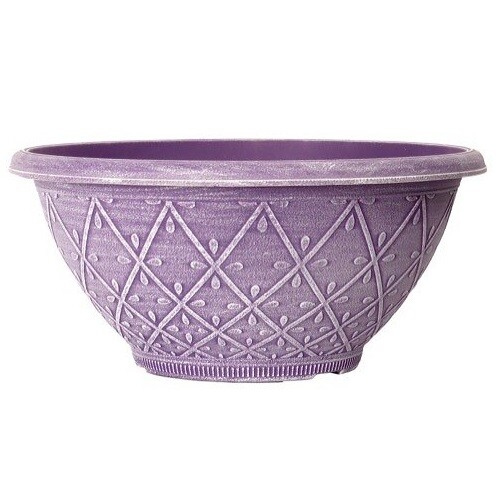 Plastic round garden plant - plastic,