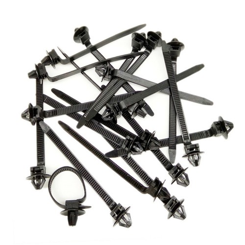 Cable tie zip - wrap, push