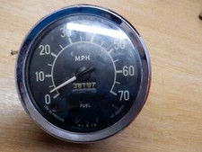 VINTAGE CLASSI CAR SPEEDO MPH 0-70 SMITHS 51 118 402 41. 1600 AUSTIN /NASH 