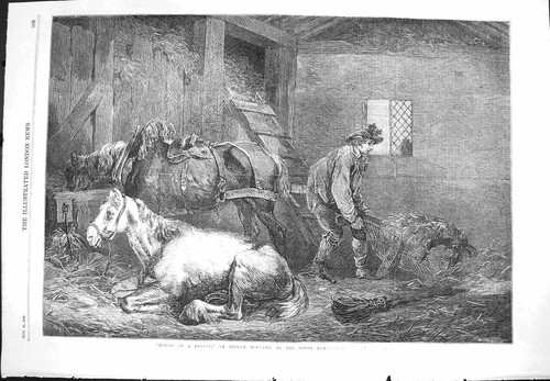 Original old antique print - antique,