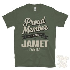 PROUD MEMBER OF THE JAMET