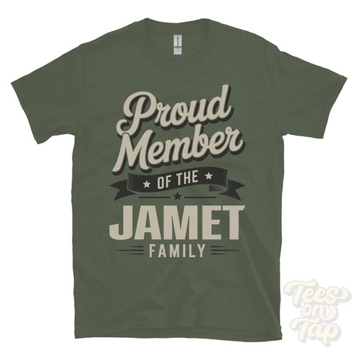 Proud member the jamet - of,