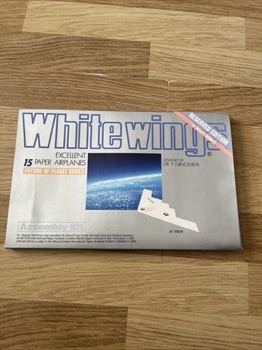 Whitewings paper airplanes - whitewings,