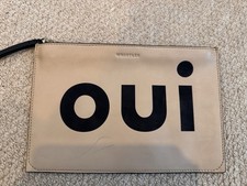 Whistles Leather Zipped Purse