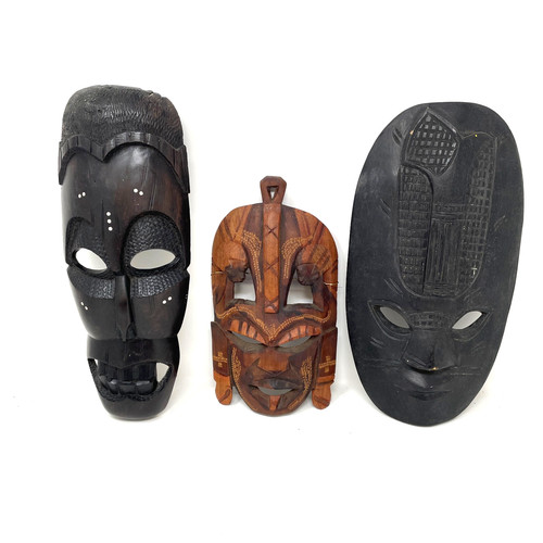 African wall art hand - wall, carved