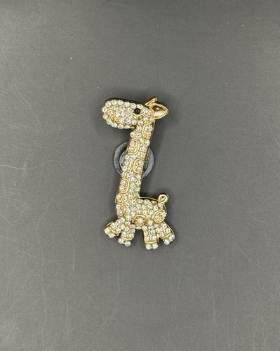 Metal giraffe shoe charm - metal,
