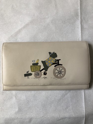 Radley ivory leather purse - radley,