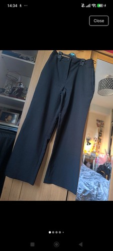 Top shop wide leg - shop, black