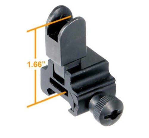 Leapers utg high - flip-up, front