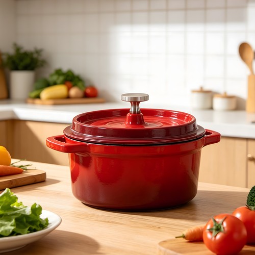 Cast iron dutch - cast, with