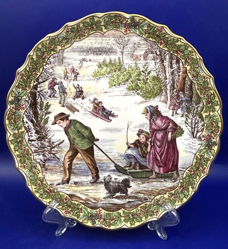 Spode cabinet plate - cabinet,