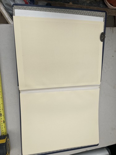 Loose leaf spring back stamp - loose,