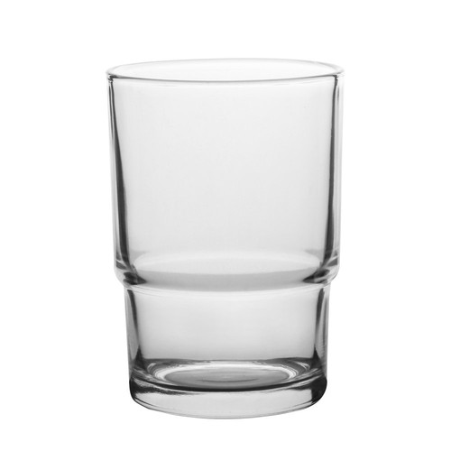 Transparent glass tumbler - transparent,