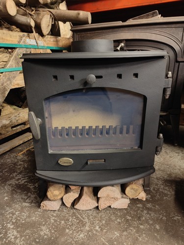 Carron black multi fuel stove - black, multi-fuel