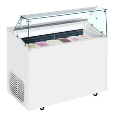 6 PAN SCOOP ICE CREAM DISPLAY