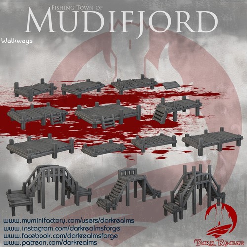 Mudifjord walkways tabletop - mudifjord,