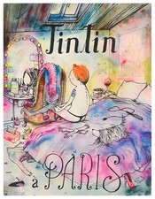 DRAN - TIN TIN A PARIS PRINT