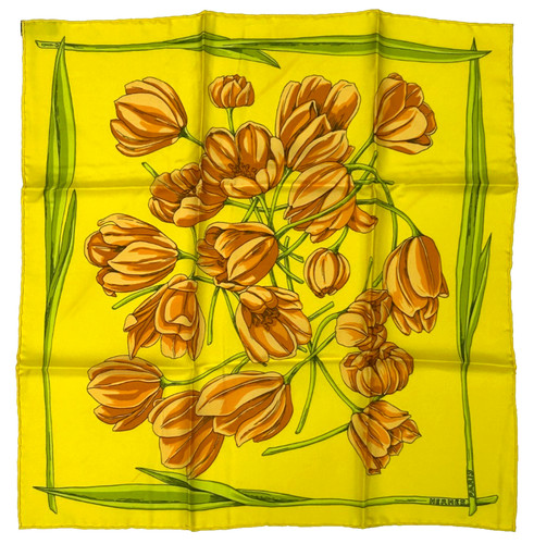 Hermes scarf 100 silk - 100%, 45cm