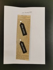 1912 ORIGINAL INTERNATIONAL TRIAL EWOOD PARK BLACKBURN STRIPES v WHITES