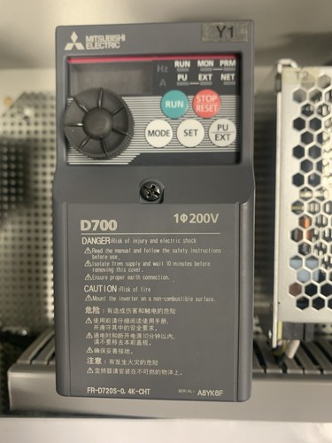 Mitsubishi electric d700 vfd - electric,