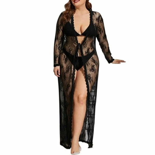 Plus size women lace see - size,