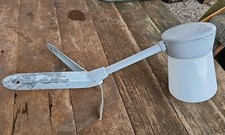 Vintage Coughtrie Industrial Aluminum Outdoor Corner Wall Light Lamp FS10 MK 2