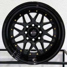 4-New 15" Vors VR7 Wheels 15x9