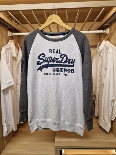 Mens superdry crew label - mens,