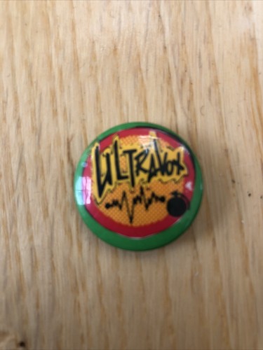 Vintage ultravox pin badge - vintage,