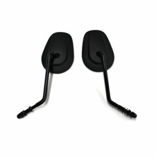 Motorcycle Black Oval Long