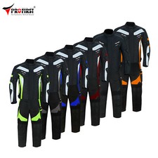 Mens Waterproof Motorcycle Motorbike Body Armour Motocross Guard Protective Suit