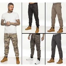 Enzo Mens Cargo Joggers