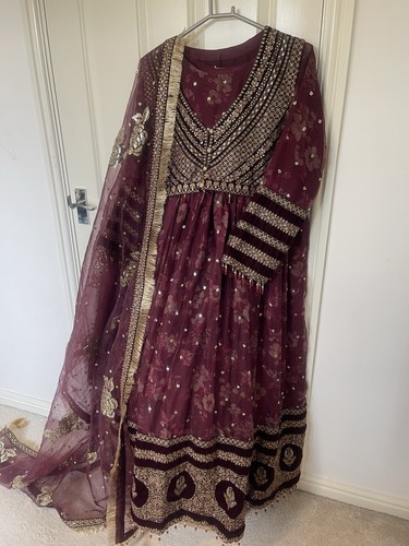 Embroidered velvet formal - embroidered,