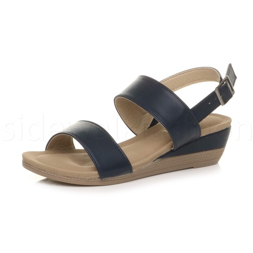 Womens ladies low mid - , heel
