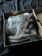 UGG dark brown leather