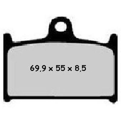 Nissin pad brake front - pad,, brake,