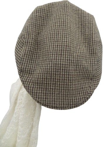 Barbour houndstooth flat cap - barbour,