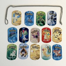 Pokemon metal dog tags - pokemon,