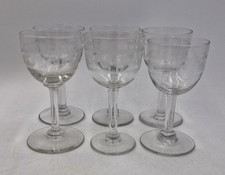 Crystal Glass Etched Sherry /