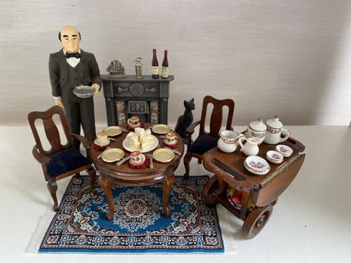 Dolls house dining room 12th - dolls, 1/12th