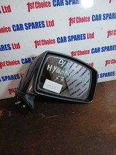 Hyundai coupe 2006 driver right grey  wing door mirror e4012283 cover missing