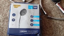 Grohe Vitalio Start shower Hose Set with 1 used Hose and 1 new Hose