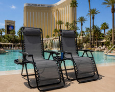 2 Piece Zero Gravity Chair Set