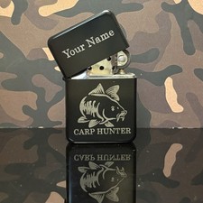 Custom Carp lighter Windproof tackle box fisherman Gift Angling Fox Korda 