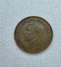 1951 UK Half Penny – George