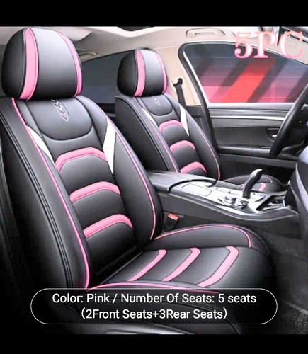 Deluxe front rear pink - rear, faux