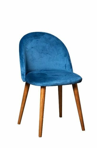 Blue zena velvet chair new - velvet,